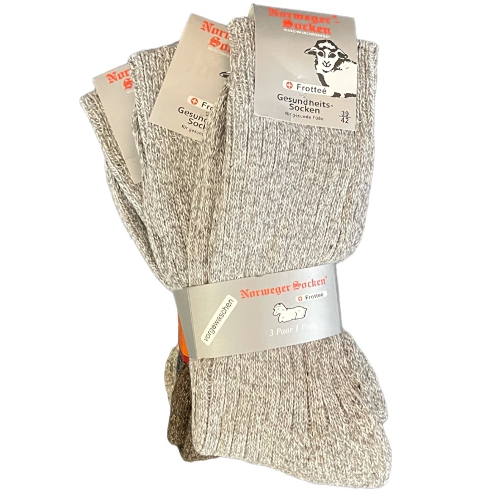 New Norweger  warm wool socks